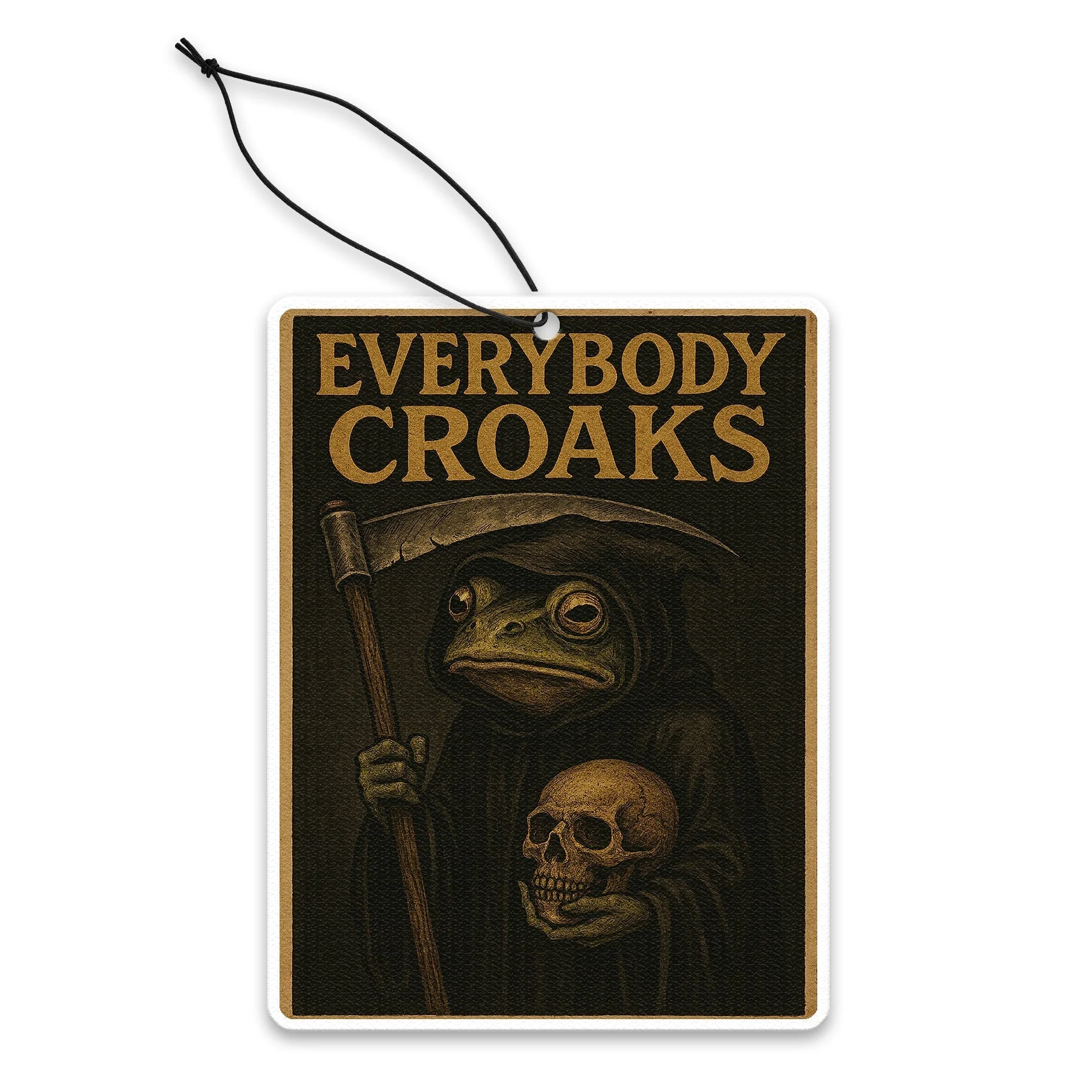 Everybody Croaks Air Freshener