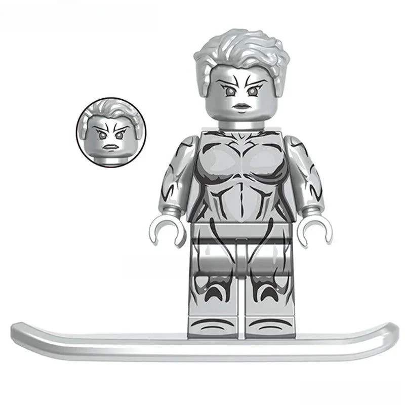 Fantastic Four First Steps Silver Surfer Shalla- Bal Lego Minifigures Custom Toys 1