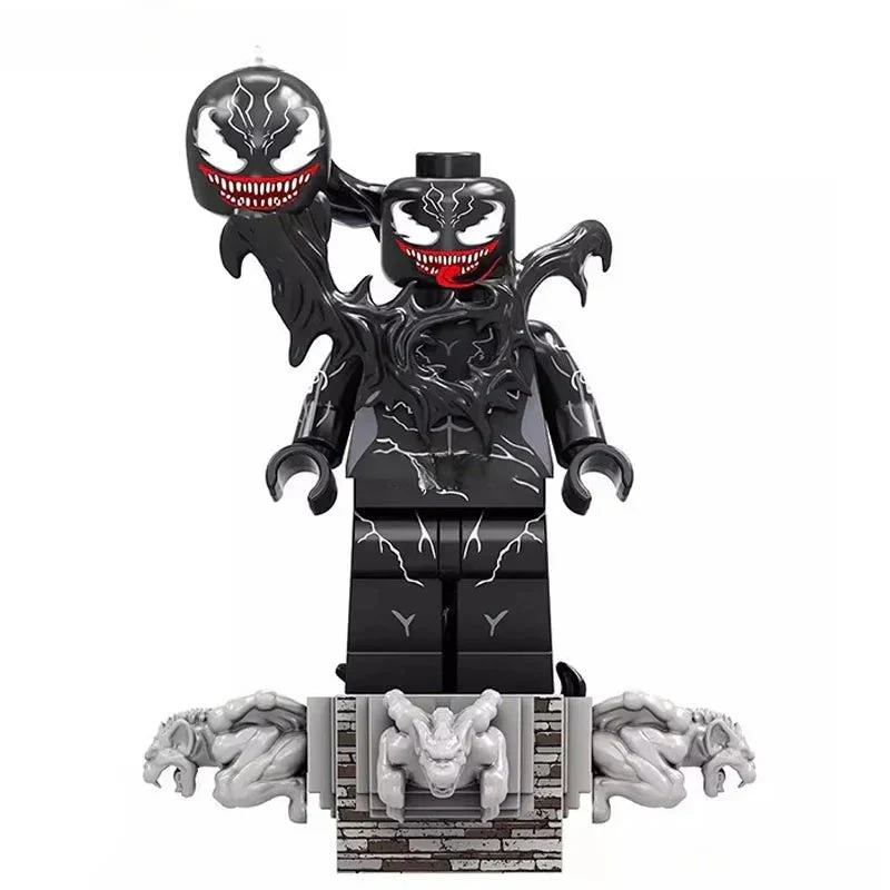 female symbiote Venom Lego Minifigures Custom Toys