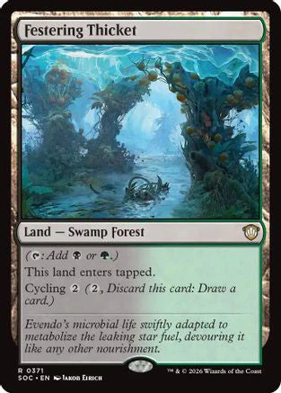 Festering Thicket (SOC-371) - Commander: Secrets of Strixhaven