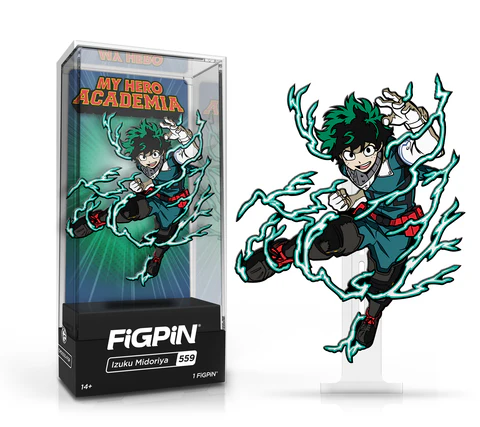 FiGPiN Classic: My Hero Academia- Izuku Midoriya [Action Pose] #559