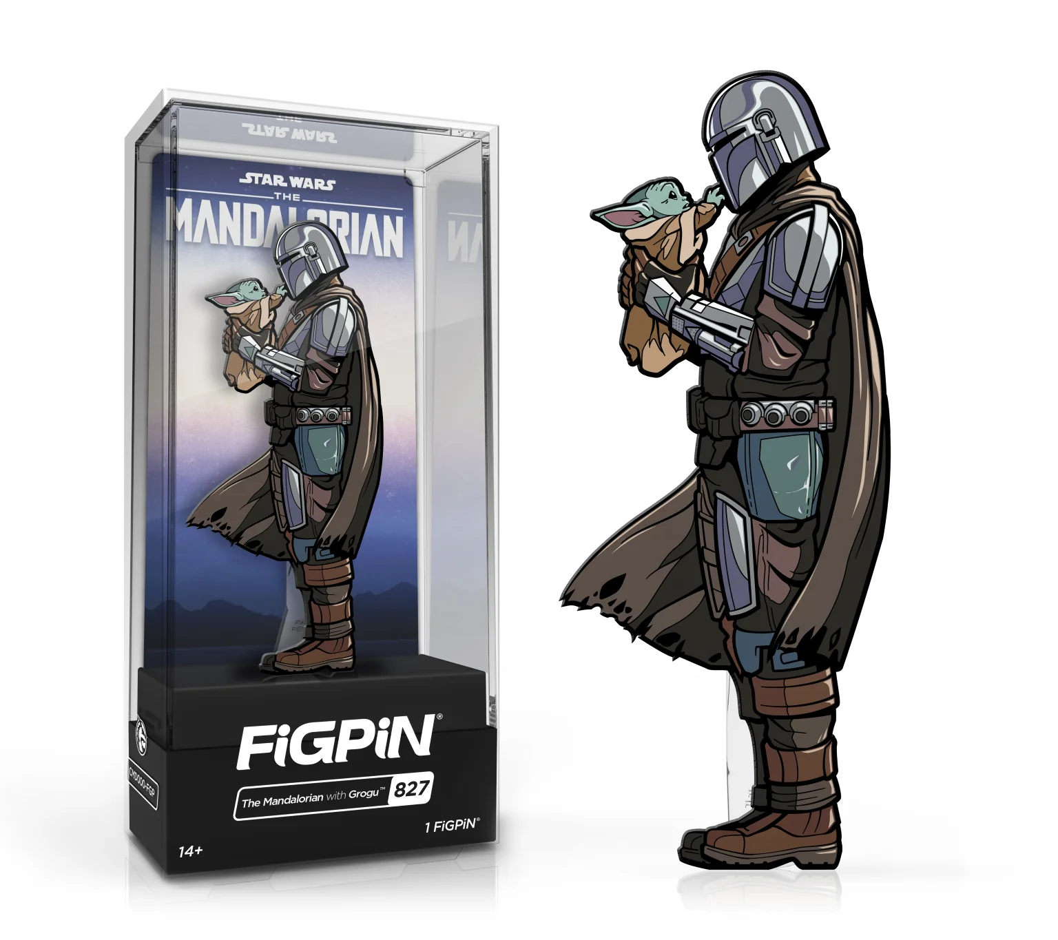 FiGPiN: The Mandalorian™ - The Mandalorian with Grogu (827)