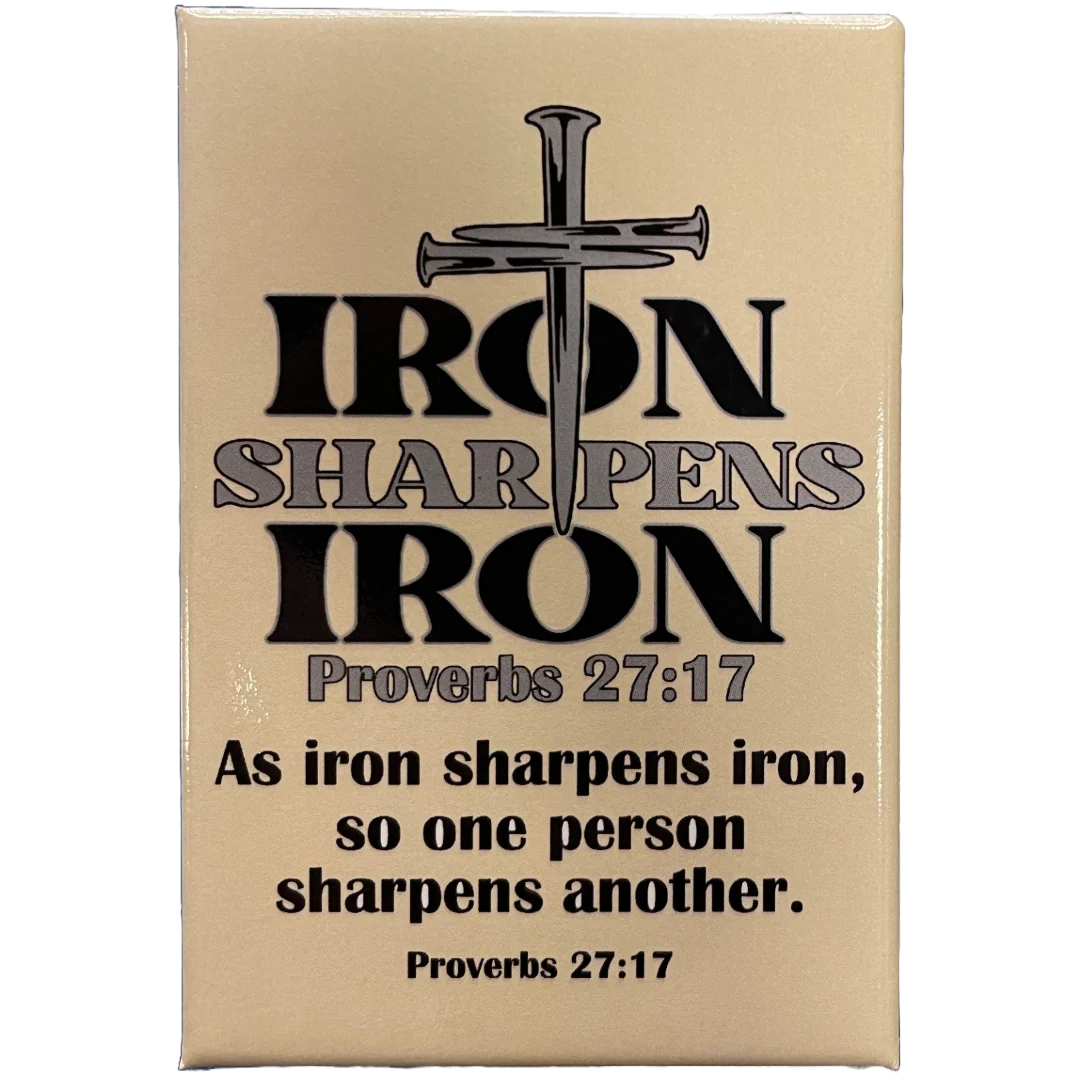 Flat Magnet Iron Sharpens Iron