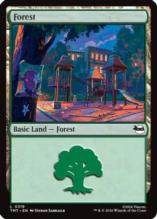 Forest (0319) (TMT-319) - Teenage Mutant Ninja Turtles