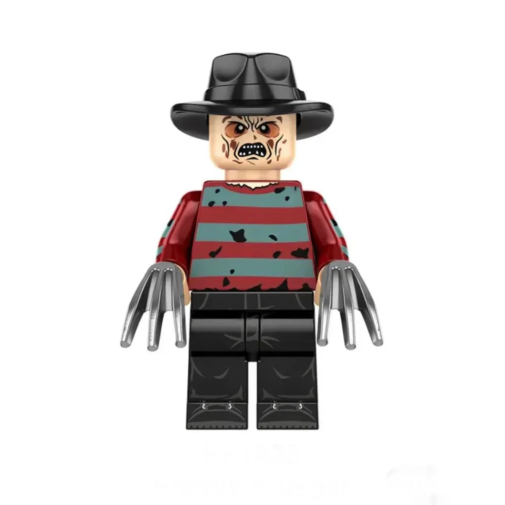 Freddy Krueger Nightmare on Elm Street Lego Minifigures Custom Horror Toys 3 - Image 2
