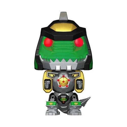 Funko Pop! Bitty Bot Power Rangers Dragonzord with Green Ranger Vinyl Figure - Image 3