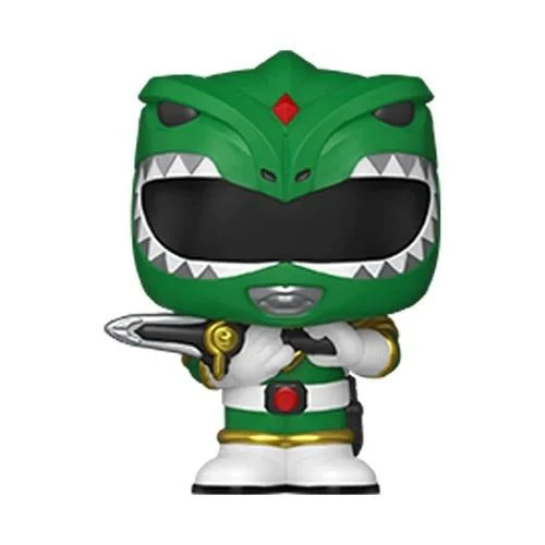 Funko Pop! Bitty Bot Power Rangers Dragonzord with Green Ranger Vinyl Figure - Image 4