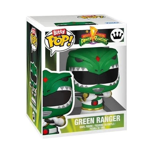Funko Pop! Bitty Bot Power Rangers Dragonzord with Green Ranger Vinyl Figure - Image 6