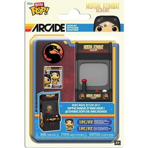Funko Pop! Bitty - Mortal Kombat Scorpion Arcade Cabinet - Image 2