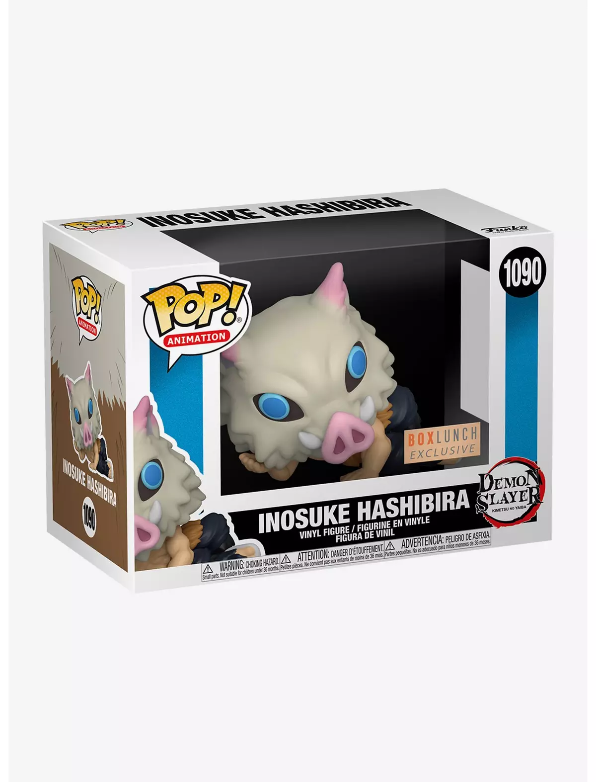 Funko Pop! Inosuke Hashibira Lounging in Mask Vinyl Figure - BoxLunch Exclusive - Image 2