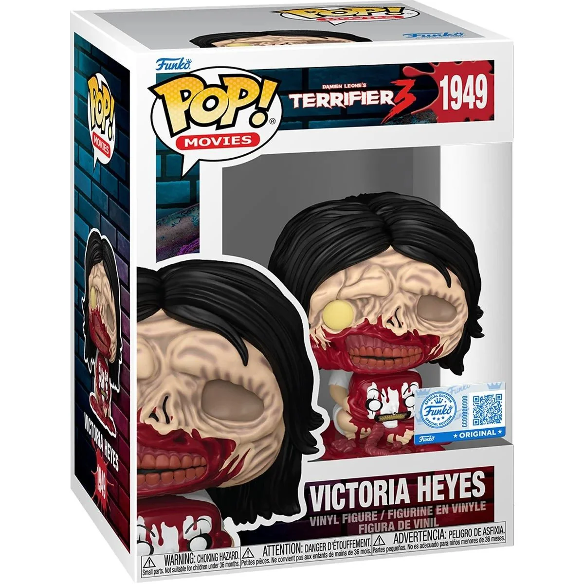 Funko Pop! Movies - Terrifier 3 Vinyl Figure - Entertainment Earth Exclusive - Select Figure(s) - Image 3