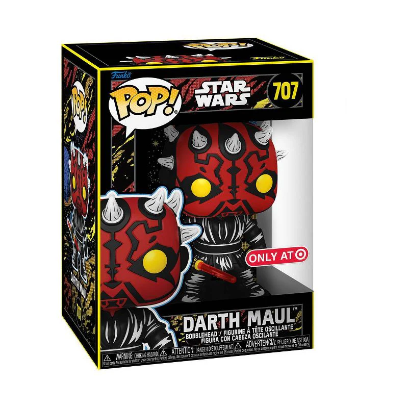 Funko POP! Star Wars The Phantom Menace Darth Maul Figure (Target Exclusive) - Image 2