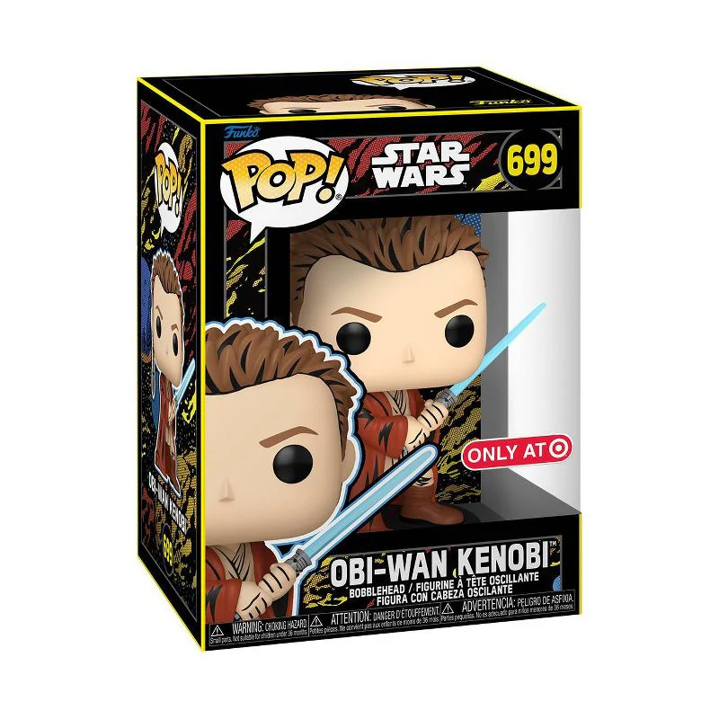 Funko POP! Star Wars: The Phantom Menace Obi-Wan Kenobi Figure (Target Exclusive) - Image 2