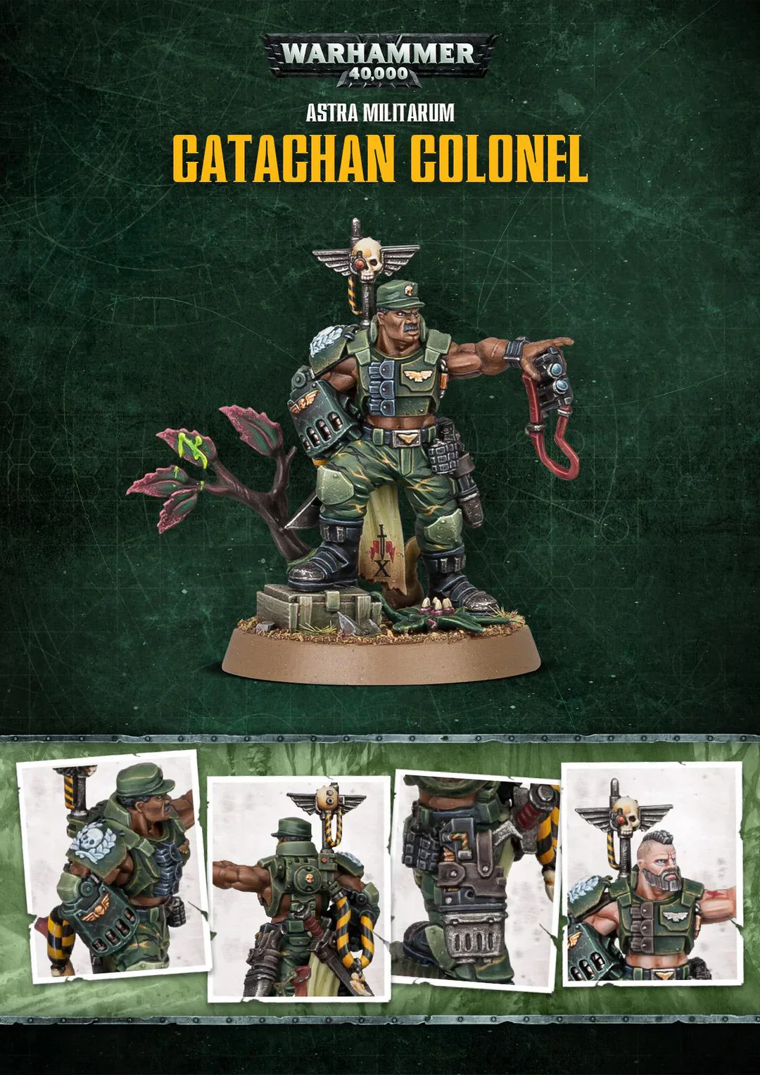 Games Workshop: Warhammer 40,000 - Store Anniversary Miniature - Catachan Colonel (47-90)