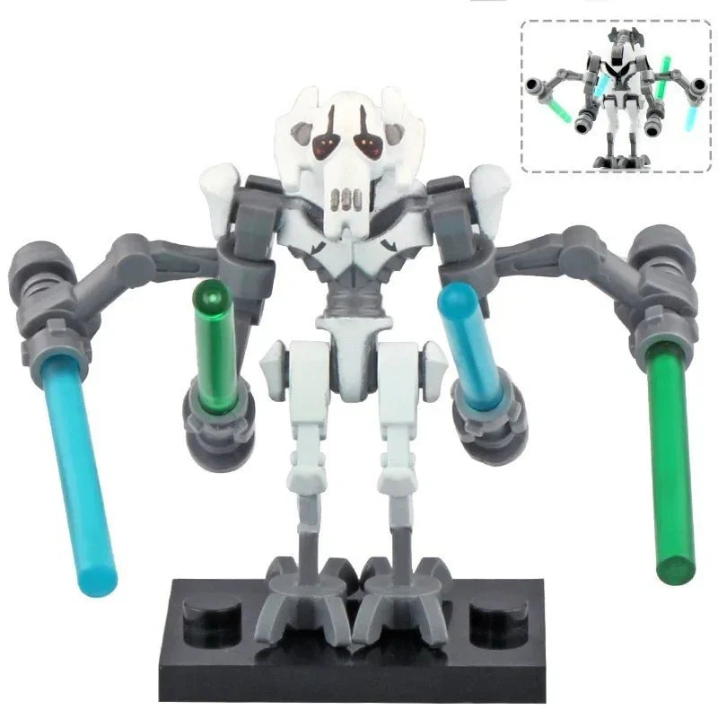General Grievous Star Wars Lego Compatible Minifigure  2 - Image 3