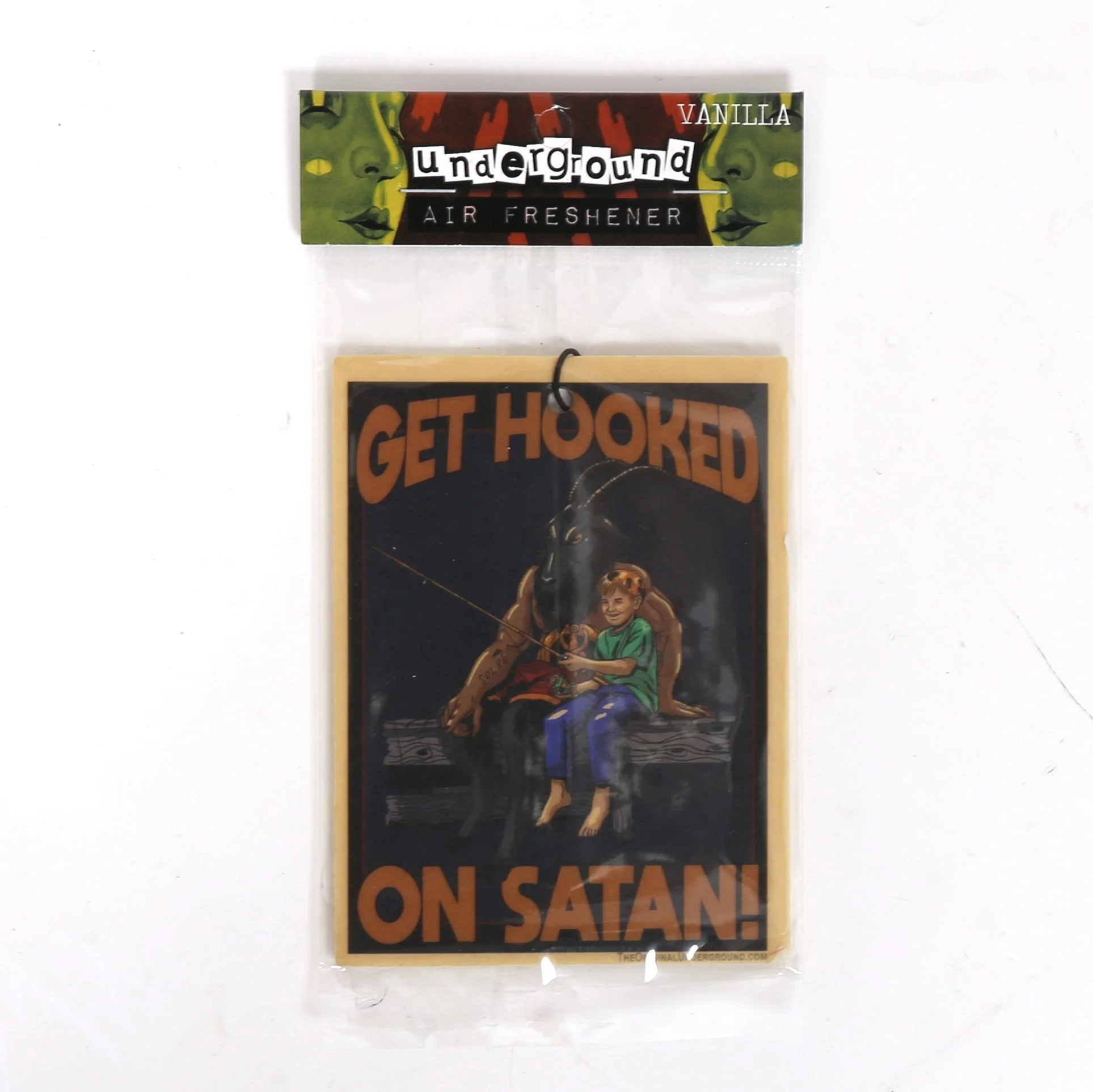 Get Hooked On Satan Air Freshener - Image 2
