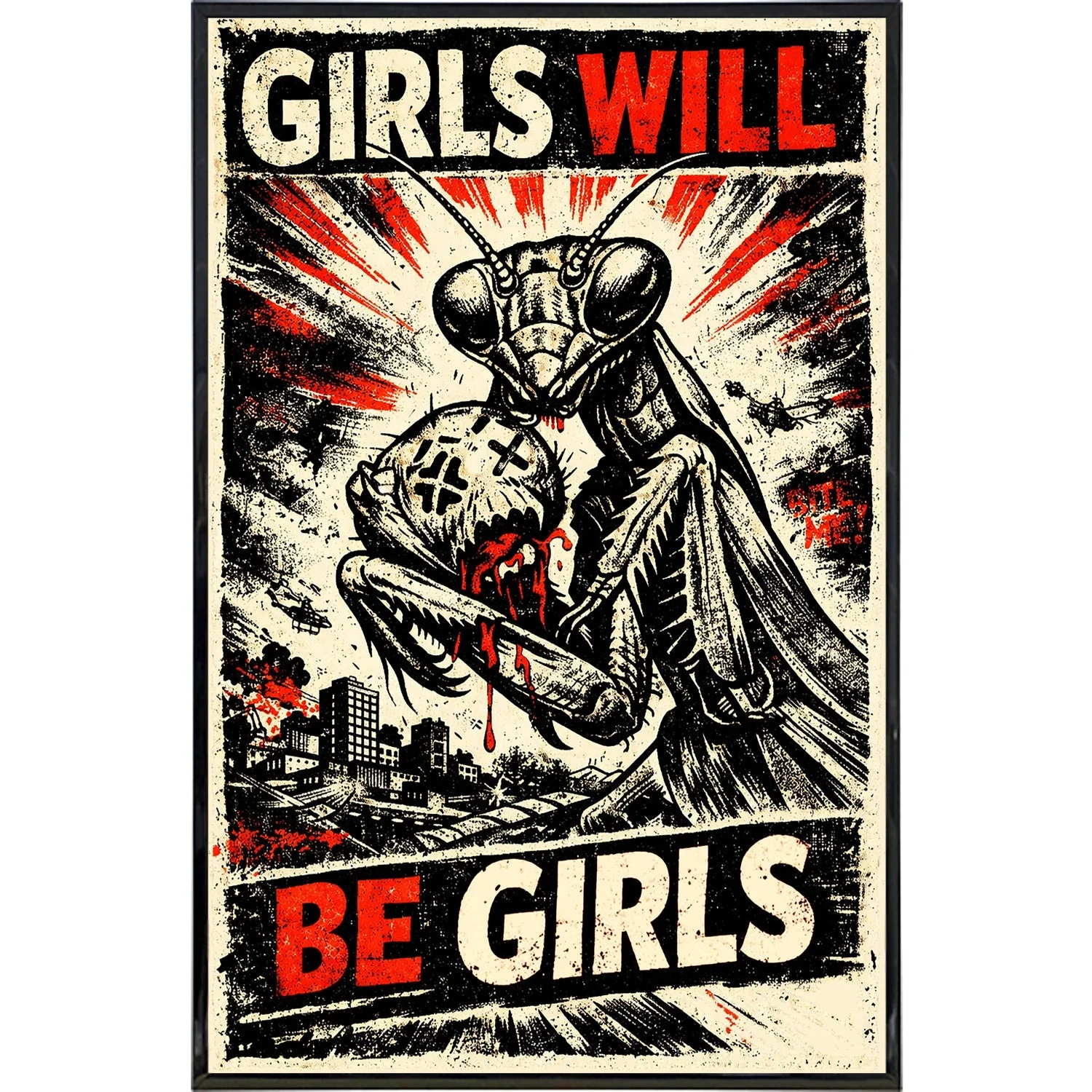Girls Will Be Girls Print