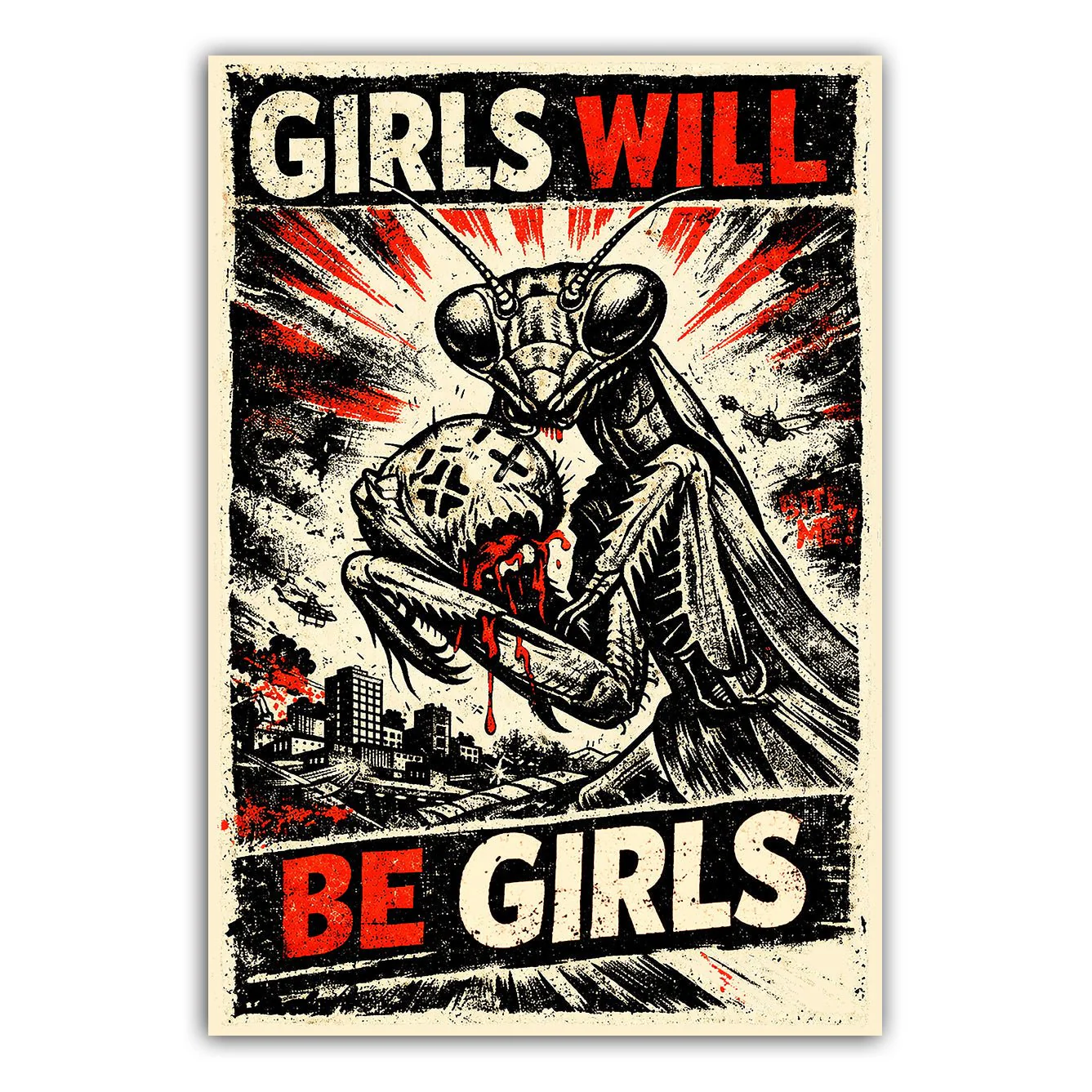 Girls Will Be Girls Sticker