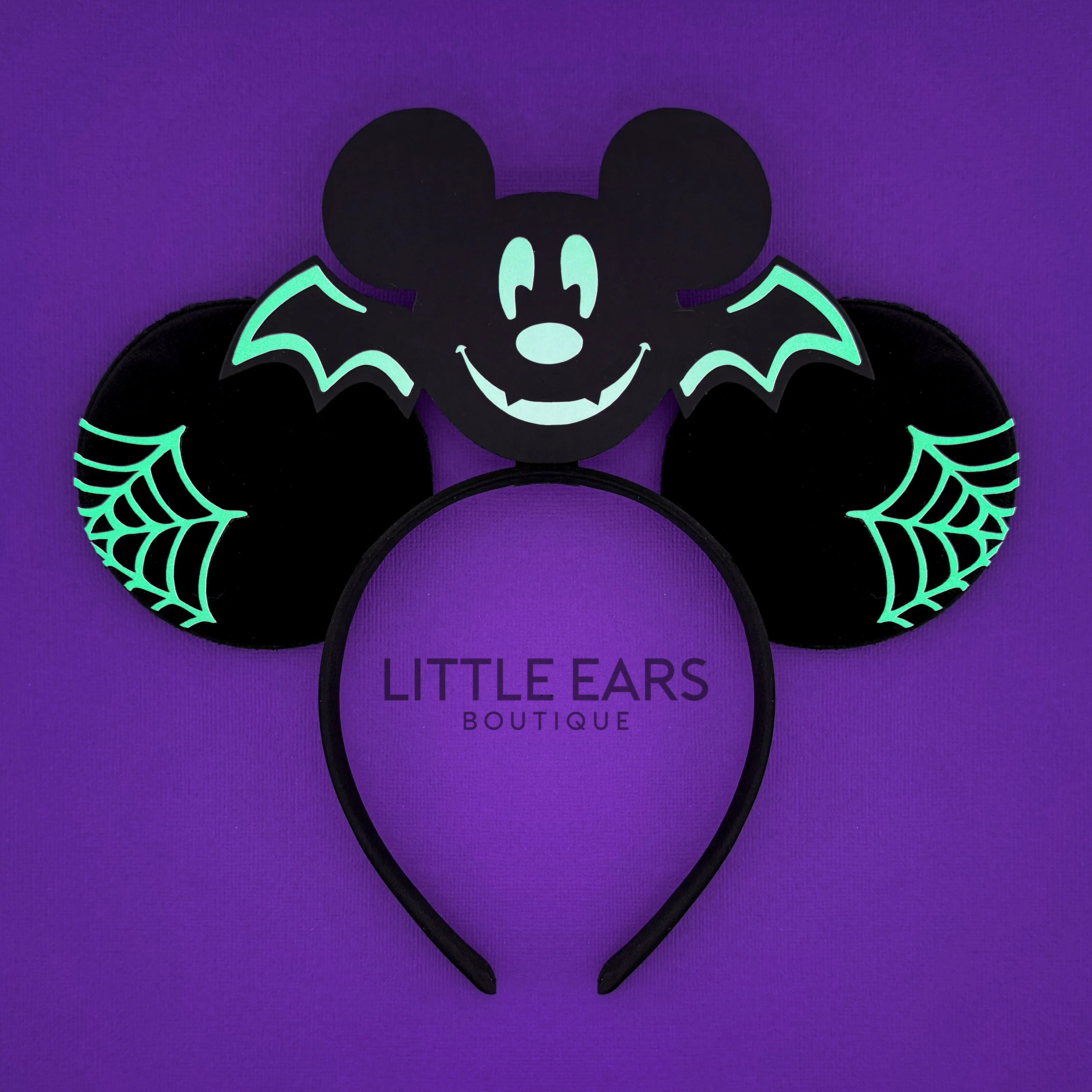 Glow Bat Mickey Ears for Men