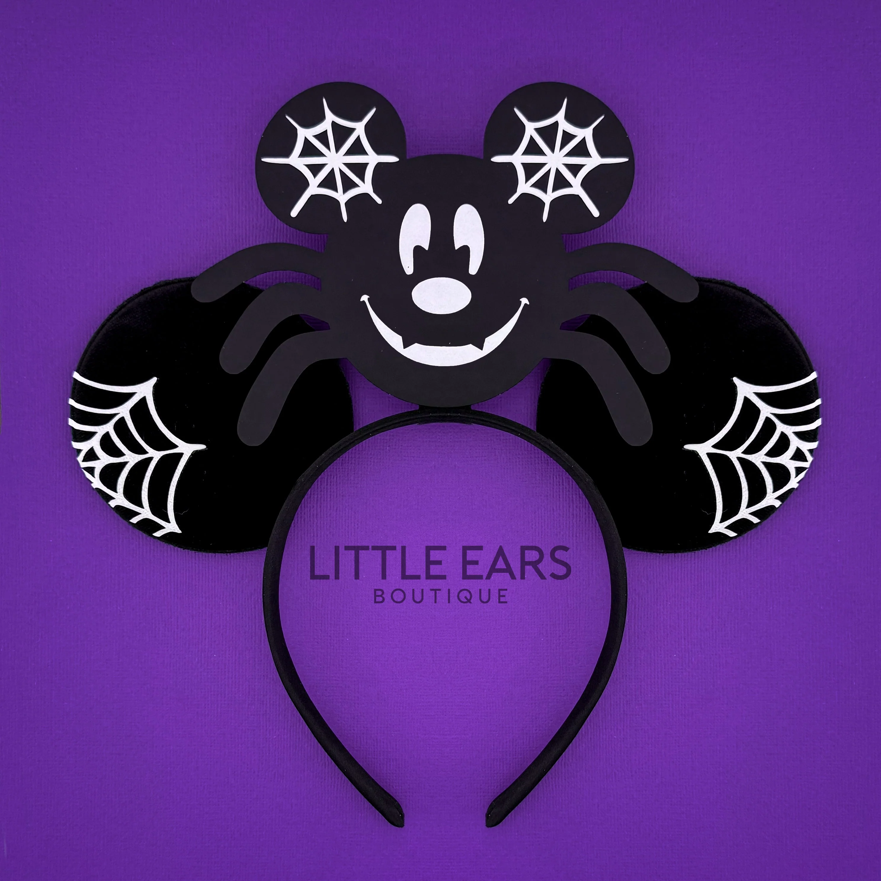 Glow Spider Mickey Ears for Men - Image 2