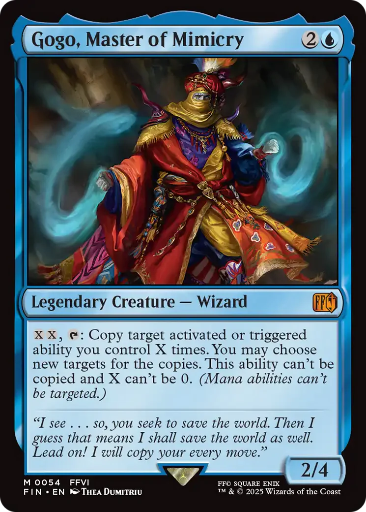 Gogo, Master of Mimicry (FIN-054) - FINAL FANTASY Foil