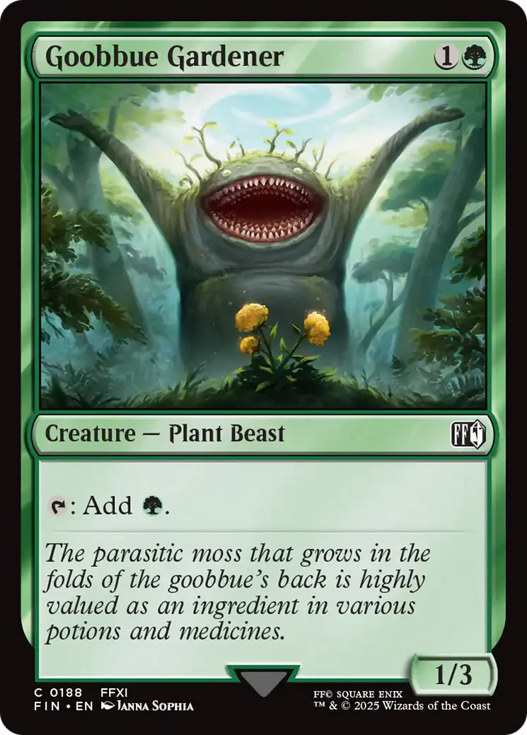 Goobbue Gardener (FIN-188) - FINAL FANTASY