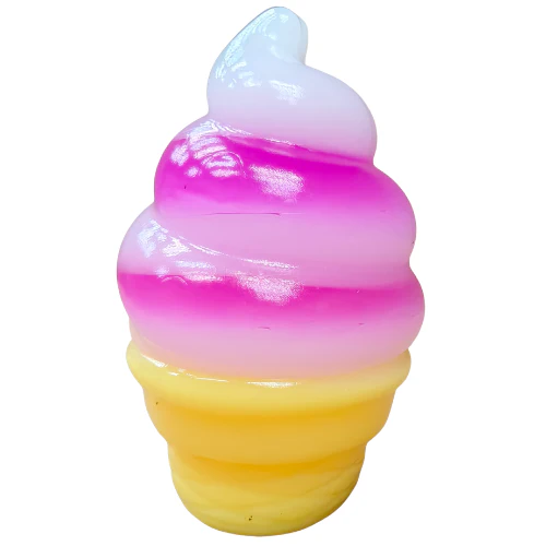 Goro Play Toys Ice Cream Cone NICE-CREAM Squeeze Toy - Slow Rise Sensory Stress Reliever for Adults - Image 4