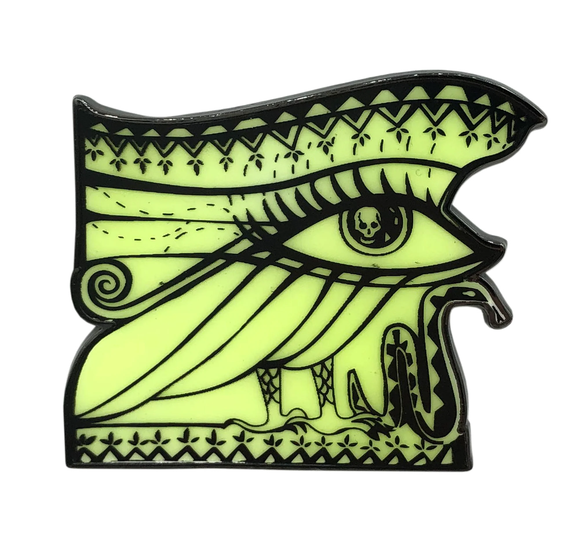 Gothic Queen - Eye Pin (GITD)