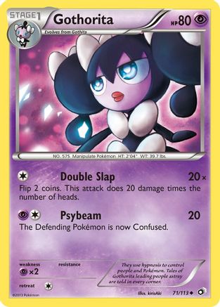 Gothorita 071/113 - Legendary Treasures Reverse Holofoil