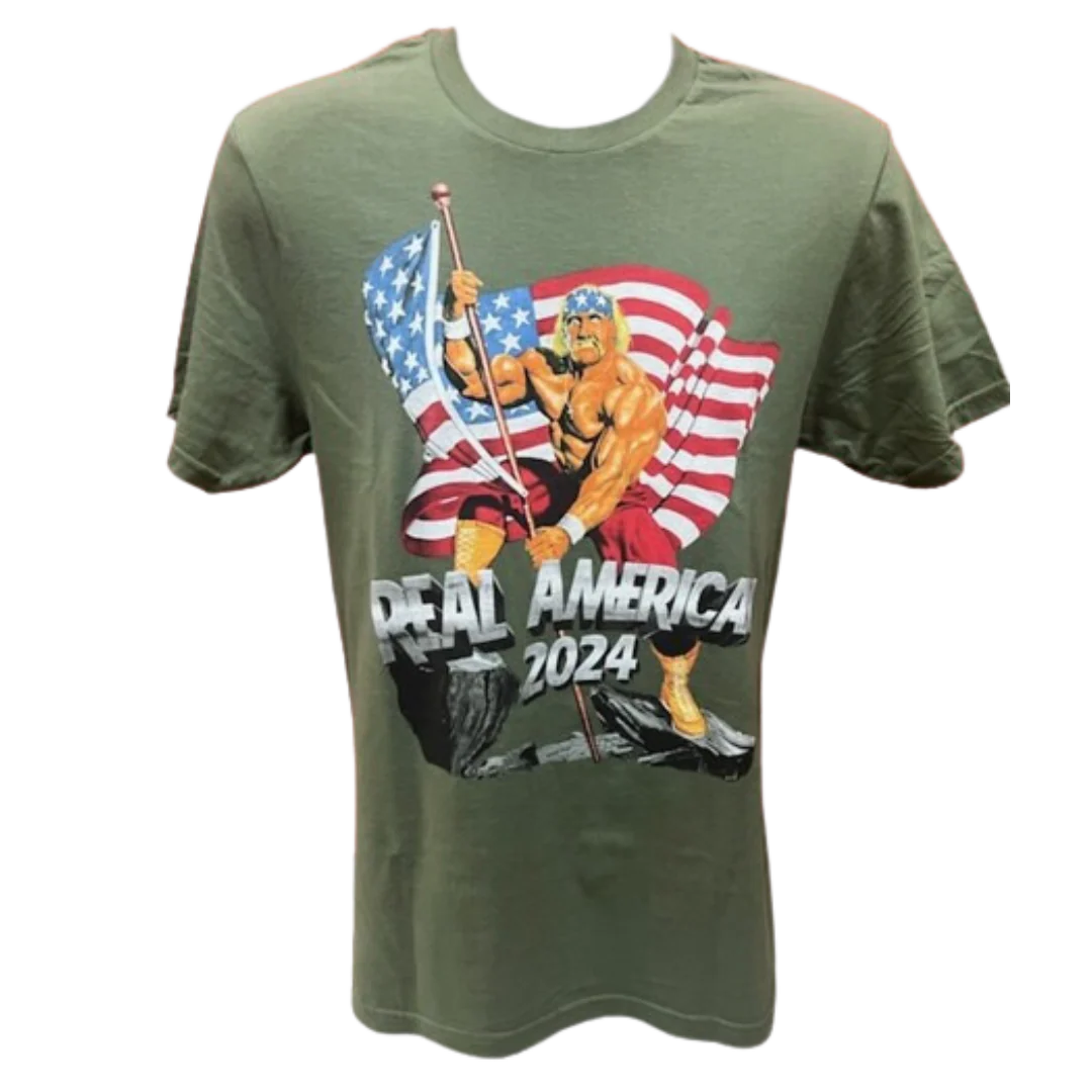 Green American Victory Adult T-Shirt