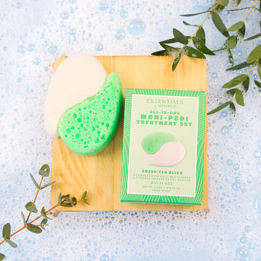 Green Tea Bliss Mani-Pedi Treatment Set | Essentials - Image 2