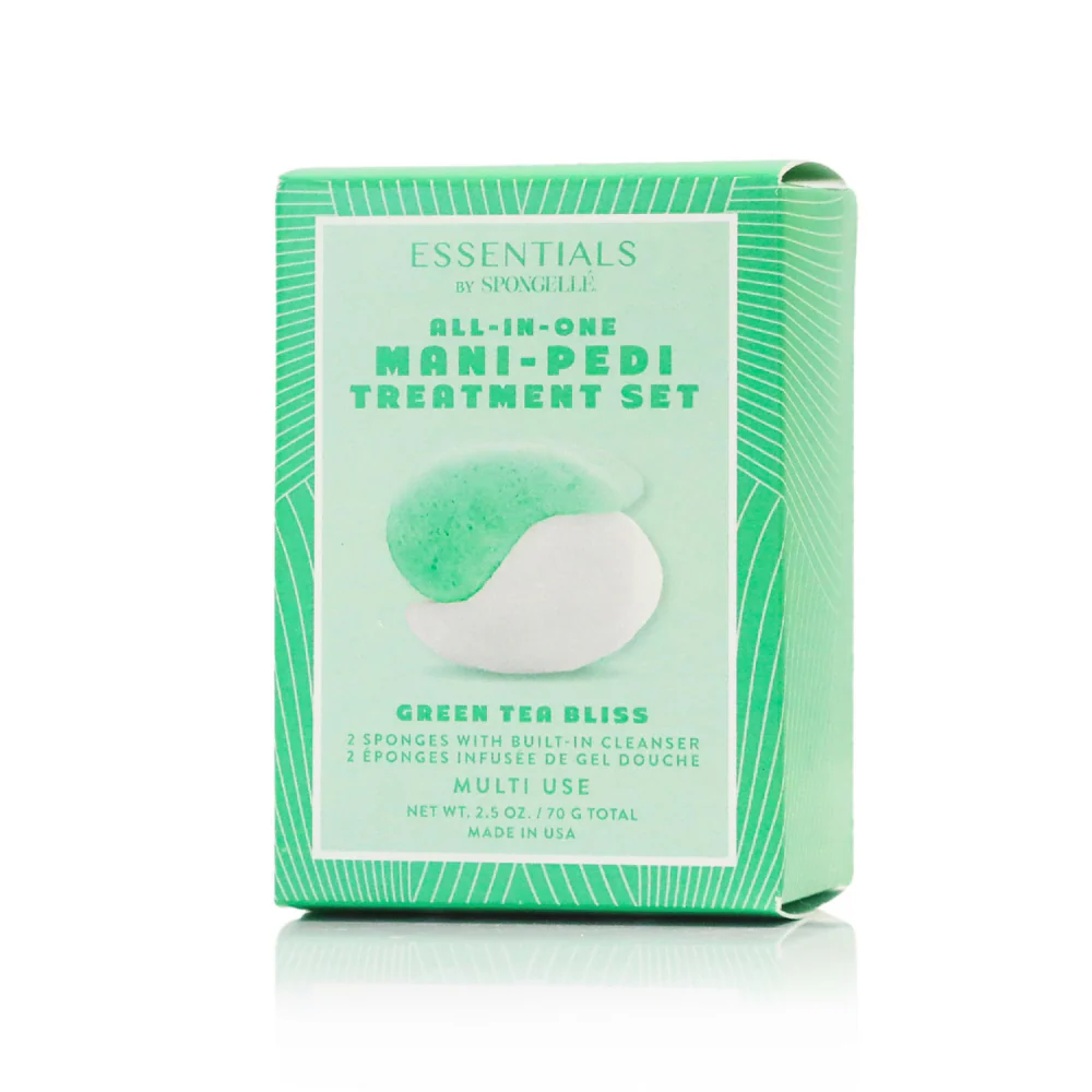 Green Tea Bliss Mani-Pedi Treatment Set | Essentials - Image 4