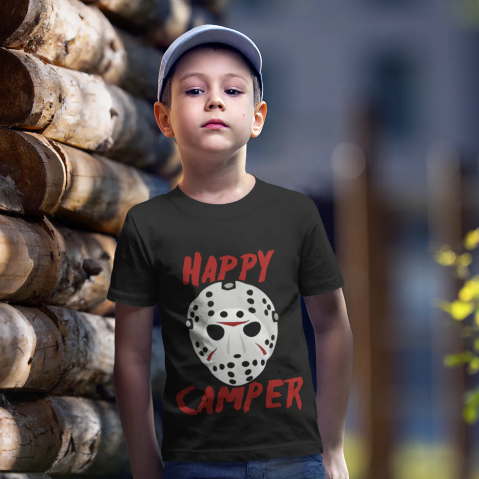 Happy Camper Kids Shirt - Image 2