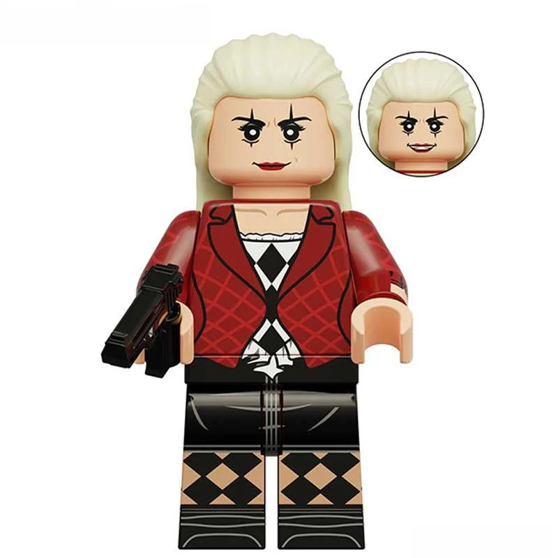 Harley Quinn from Joker 2 lady gaga Lego Minifigures Custom Toys 2
