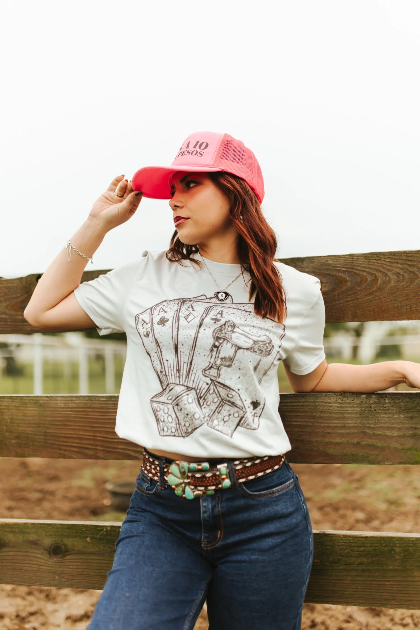 He's A 10 But In Pesos Trucker Hat - Image 2