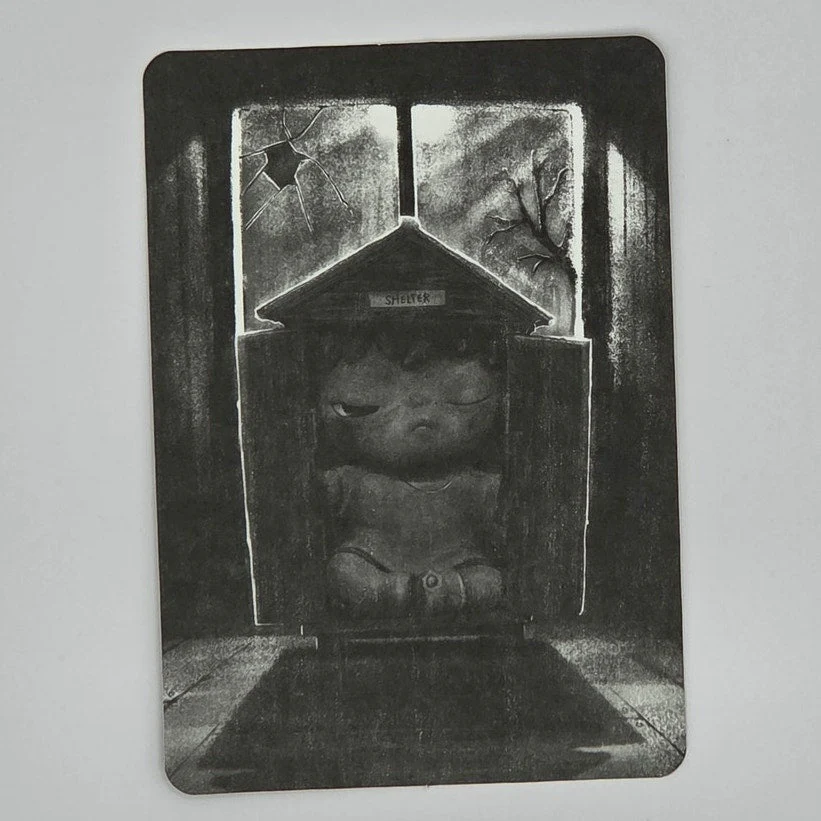 Hirono Shelter - Card Confirmed Mantel Clock - Image 2