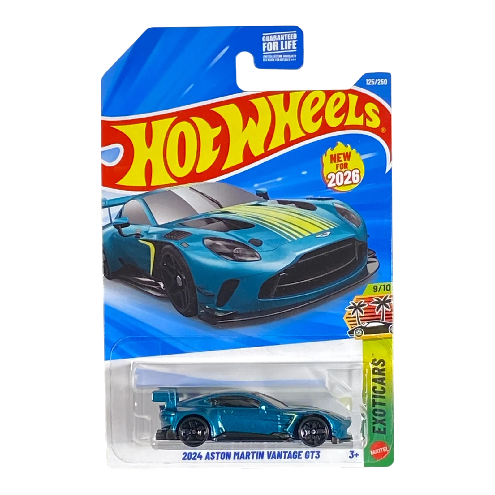 Hot Wheels 2024 Aston Martin Vantage GT3 - Exoticars Series 9/10