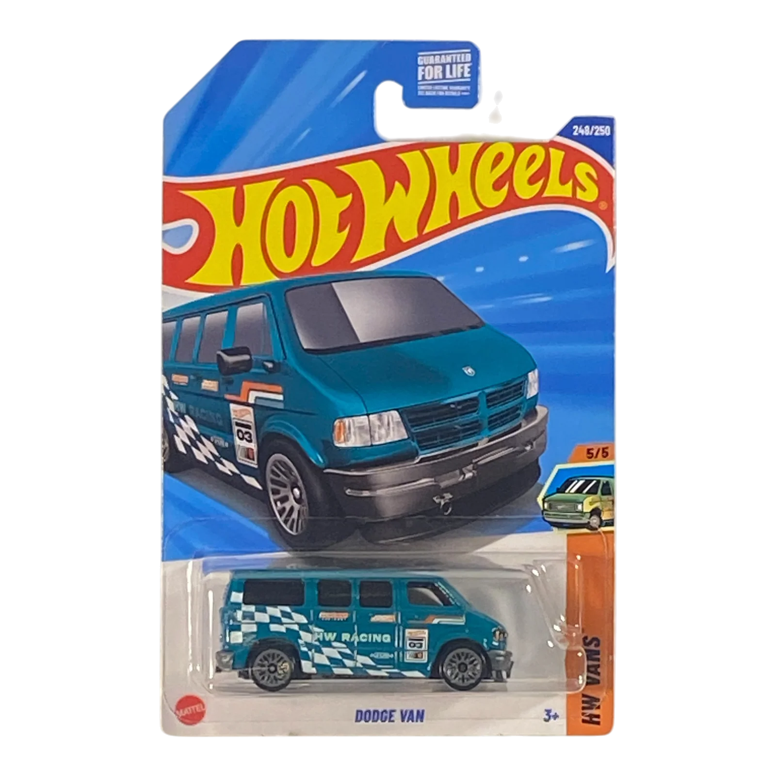 Hot Wheels Dodge Van - HW Vans Series 5/5