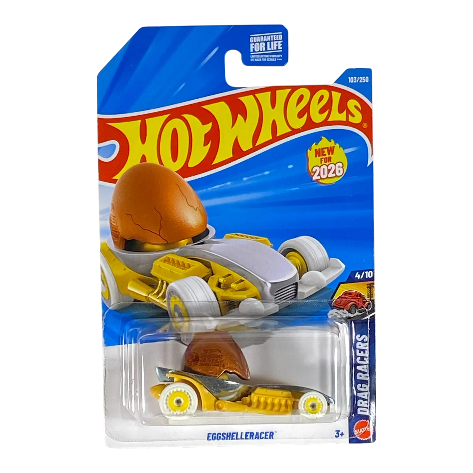 Hot Wheels EggShelleRacer - Drag Racers Series 4/10