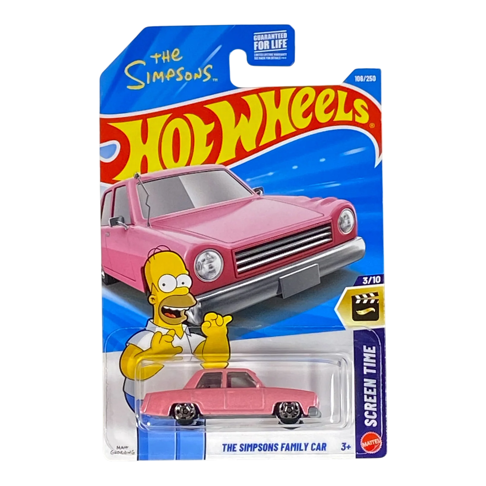 Hot Wheels The Simpsons Family Car - Screen Time Series 3/10