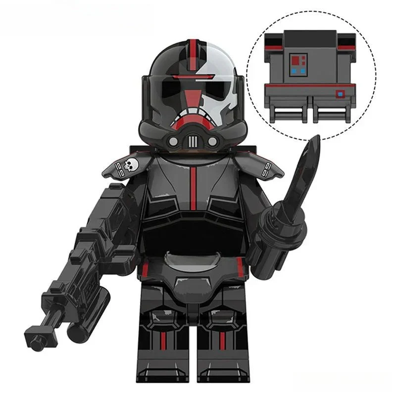 Hunter - The bad Batch Lego Star Wars Minifigures custom toys