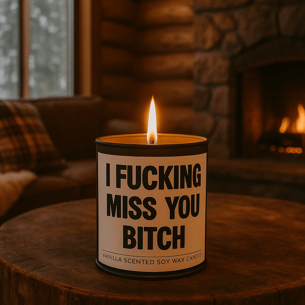 I F--king Miss You B-tch Scented Candle - Image 2