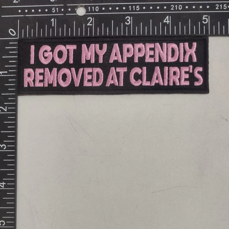 I Got My Appendix Removed at Claire's Patch - Image 2