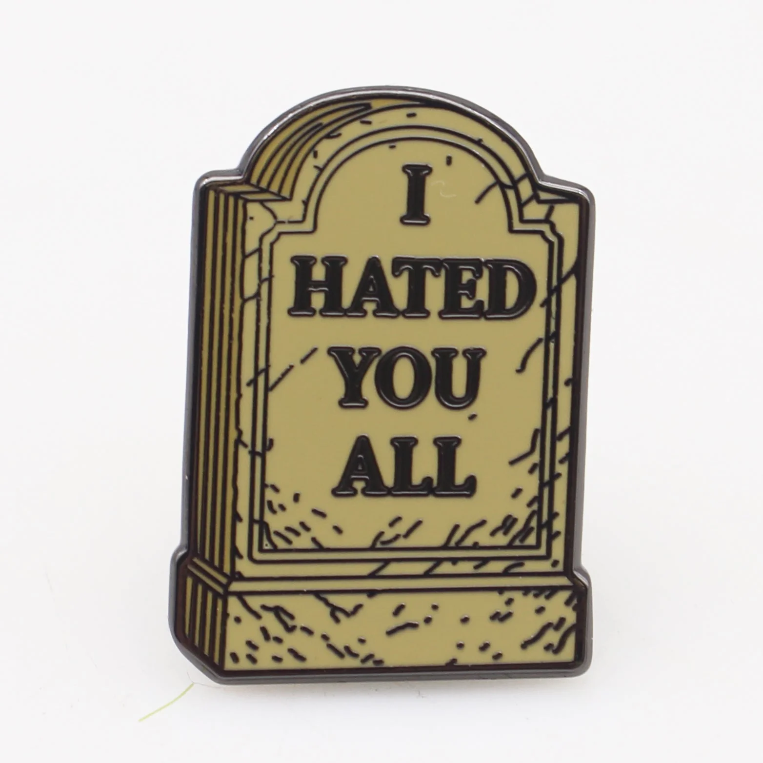 I Hated You All Enamel
