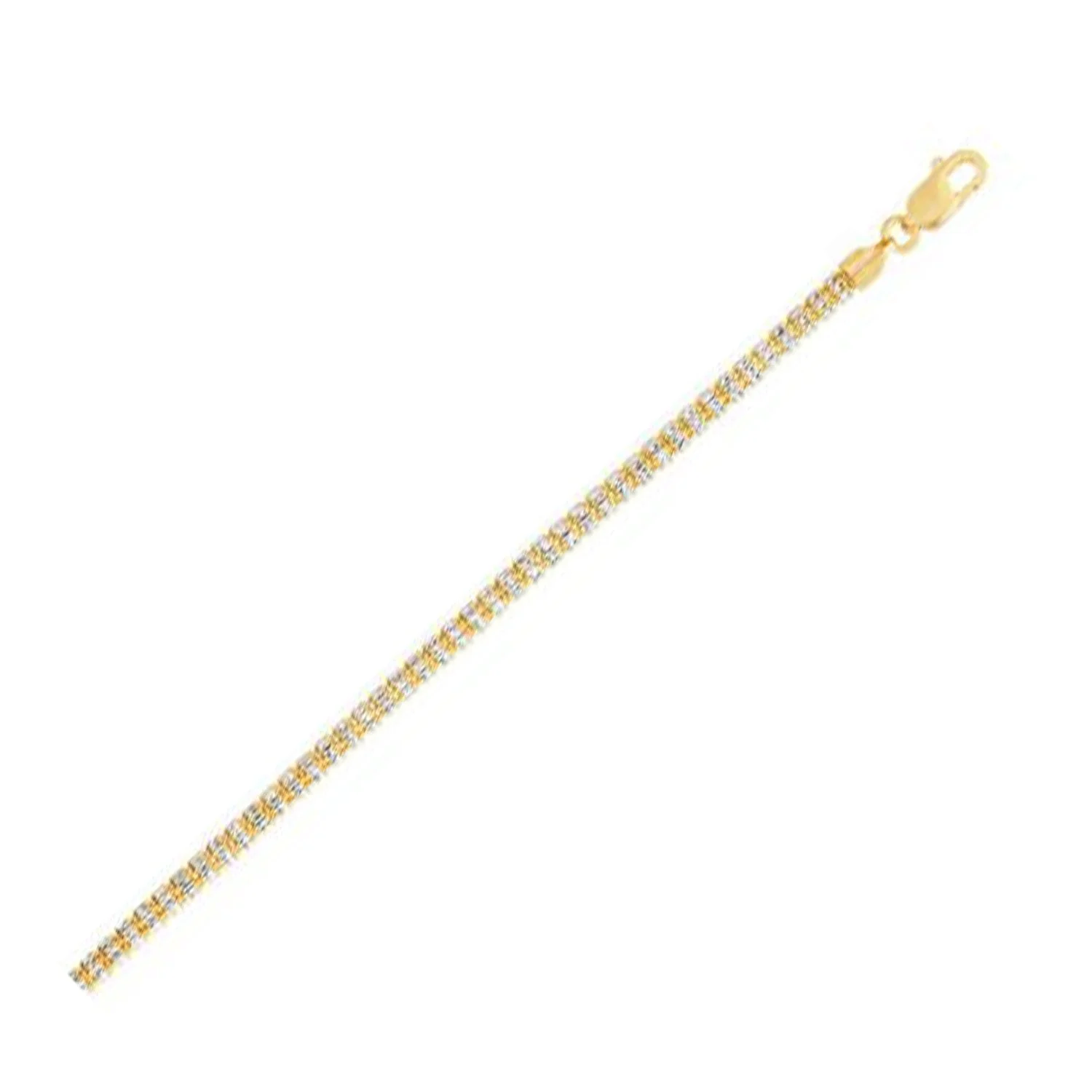 Ice Barrel Chain in 14k Yellow Gold (3.23 mm) - Image 5