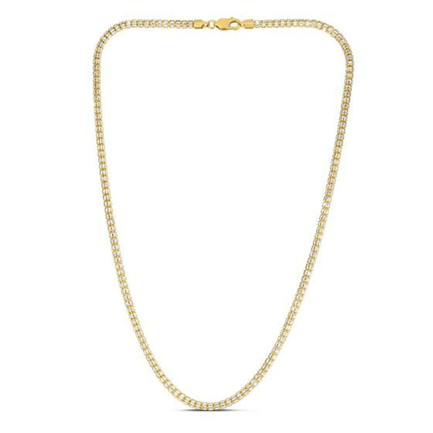 Ice Barrel Chain in 14k Yellow Gold (3.23 mm) - Image 7