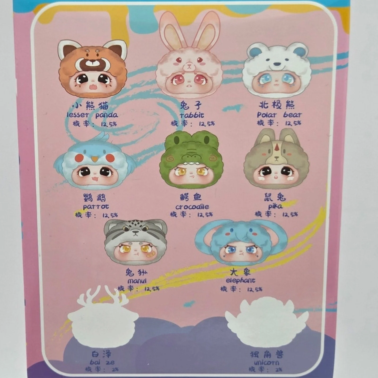 Idol Plush First Gen Animal - Card Confirmed Polar Bear - Image 3