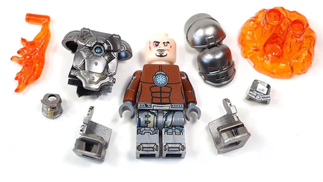Iron Man Mark 1 First Ironman Suit lego Minifigures Custom Toys 1 - Image 4