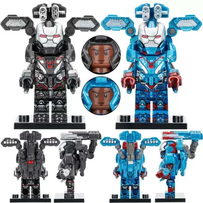 Iron Patriot & War Machine Set of 2 Minifigures