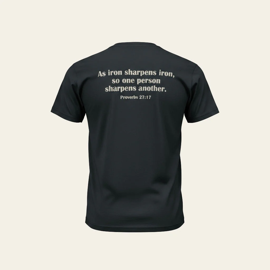 Iron Sharpens Iron Adult T-Shirt - Image 6